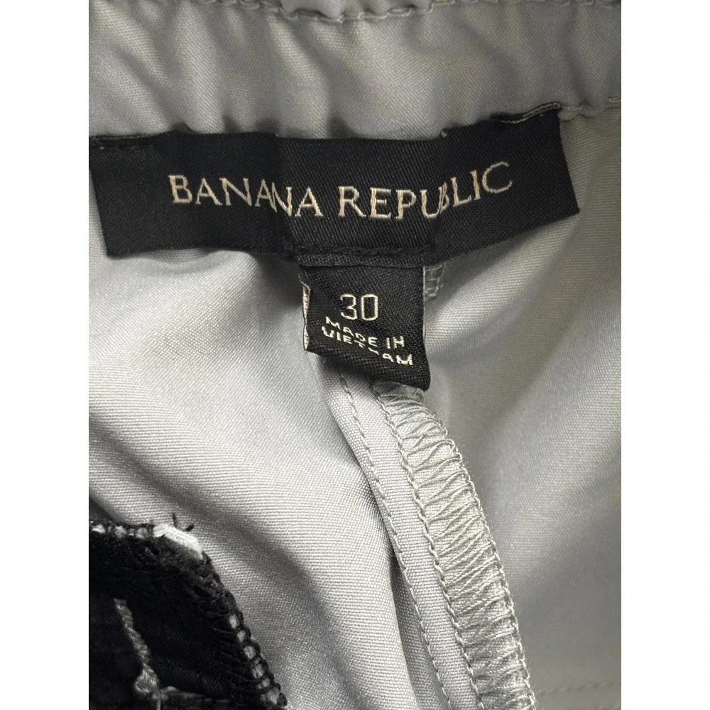 Banana Republic Pants Men's Gray Motion Tech Hybrid Jogger Travel Size‎ 30 NWT